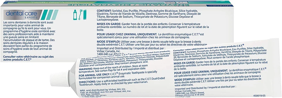 C.E.T. Enzymatic Toothpaste Eliminates Bad Breath by Removing Plaque and Tartar - Image 4 of 4