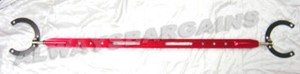 Megan Racing Front Upper Strut Bar Fits Mitsubishi Eclipse 00-04 Gunmetal