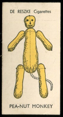 Tabakkarte, Millhoff, De Reszke, THINGS TO MAKE, 1935, Peanut Monkey, #19