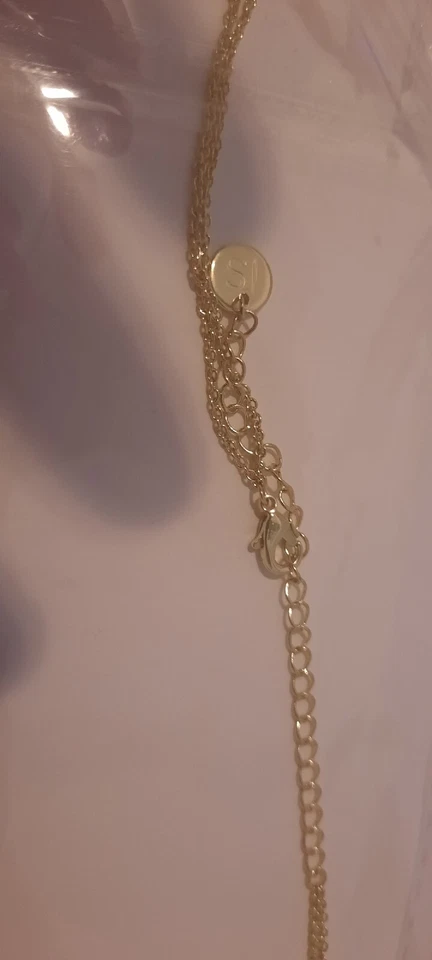 Collar gargantilla Jules Smith oro capas diamantes de imitación gema Foto 3 de 3