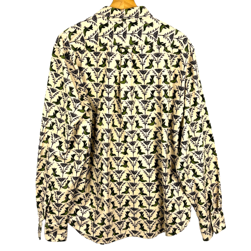 Modern Liberation Men's Casual Long sleeve Button Up Shirt Sz XL Novelty Flannel - Picture 5 of 10