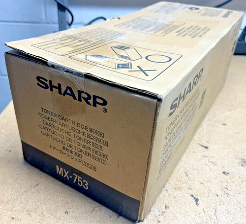 Genuine Sharp MX753NT / MX-753NT Black Toner for MX-M623N / M753N / M753U - Picture 3 of 3