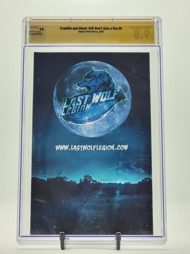 Franklin and Ghost #4 2020 CGC 9,8 firmado Garrett Gunn primera aplicación cubierta virgen - Imagen 2 de 6