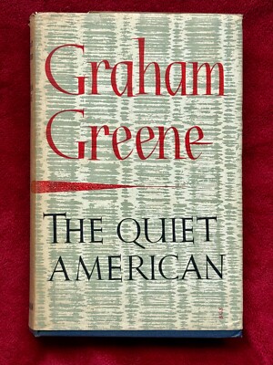 Graham Greene The Quiet American First Edition Hard Back Book Heinemann 1955