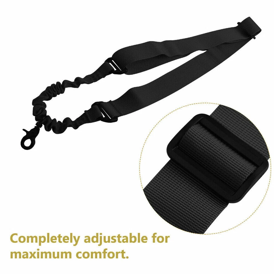 Тактический ремень для ружья винтовки плечевой ремень 1 одноточечный / 2-точечный регулируемый ремень - Изображение 3 из 4