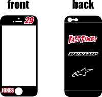 I-phone Sticker Kit By Fast Times (black) Clean Series I-phone Sticker Kit By Fast Times (black) Clean Series