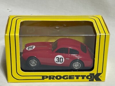 Progetto K 1/43 1952 Ferrari 225 Coupe 24 HR Le Mans #30 Race Car, Red, Italy