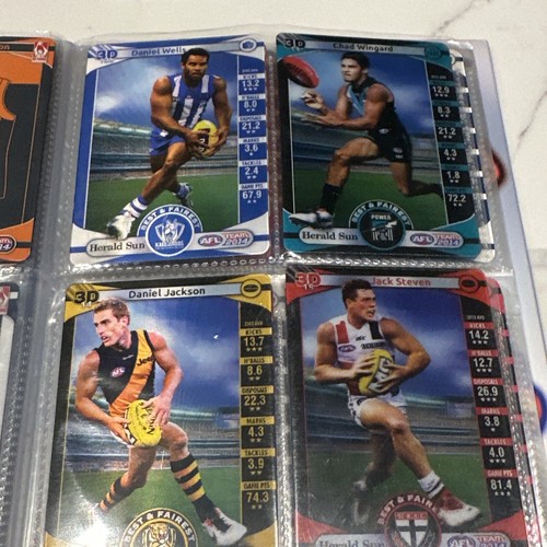 2 x HERALD SUN AFL TEAM 2014 BEST & FAIREST ALBUM With Cards Teach Coach - Picture 6 of 10