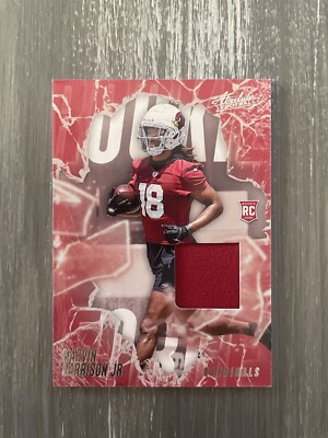 2024 Panini Absolute Marvin Harrison Jr. Rookie Jersey Relic Patch RC #RF-MHJ