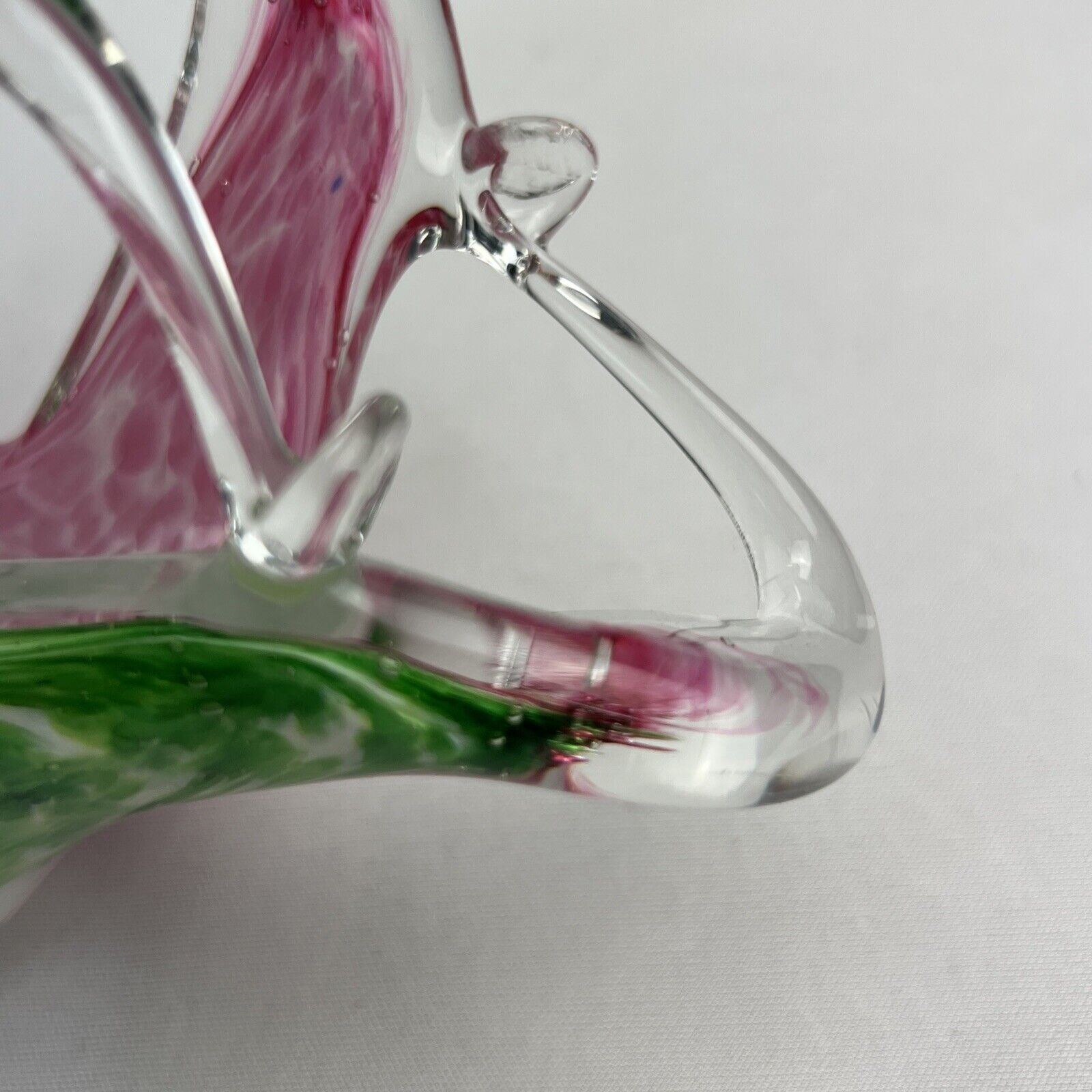 MURANO Art Glass STARFISH Spidershaped Freestyle Blown Glass Napkin Holder eBay