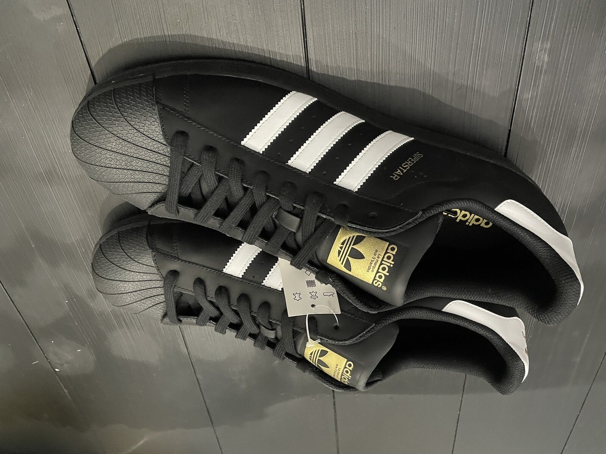 ADIDAS Superstar Foundation Mens Shoes Sneakers SIZE 18 Core