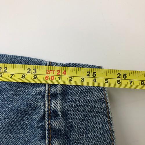 Vintage LEVI'S STRAUSS & CO Kid's Girl's 70590 04 21 Denim Trucker Jacket Size L - Picture 8 of 10