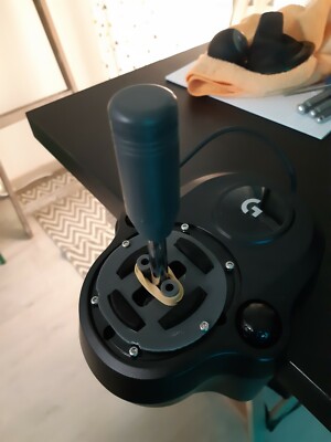 Logitech G27 G29  Sequential Shifter Adapter and racing shifter knob Sim MOD 
