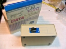 Vintage Data Transfer Sharing Switch Box 25 Pin NOS Cable Connector Assortment