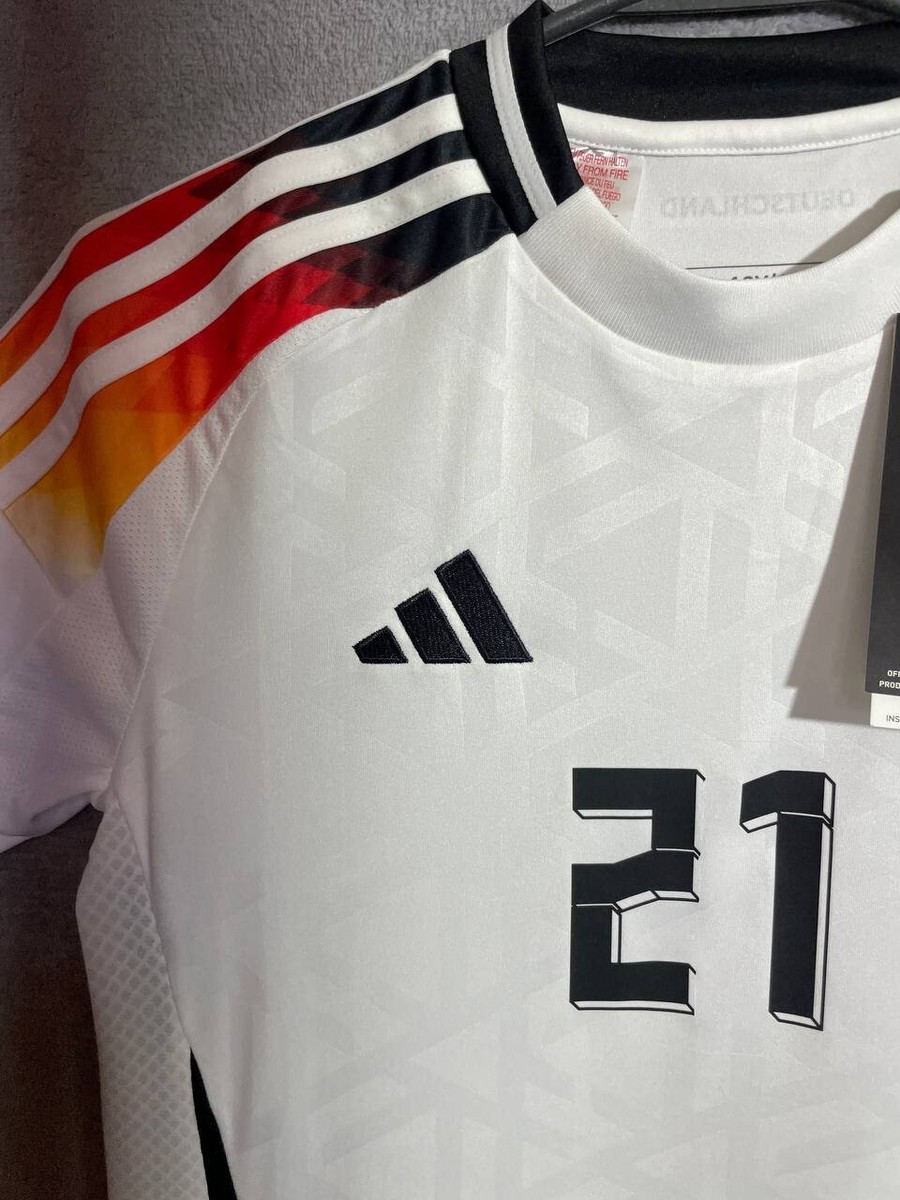 Maillot de football Junior garcon Adidas DFB H JSY Y Blanc Sport 2000