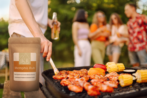 500g Memphis Rub BBQ Spice Rub Barbecue Rub Grillmarinade Trockenmarinade - Bild 8 von 13