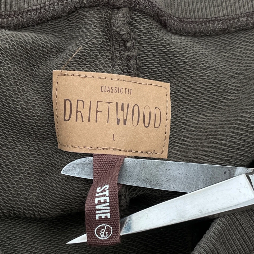 Pantalones de chándal Driftwood para mujer talla L Stevie camuflados bordados cordón oliva Foto 4 de 4