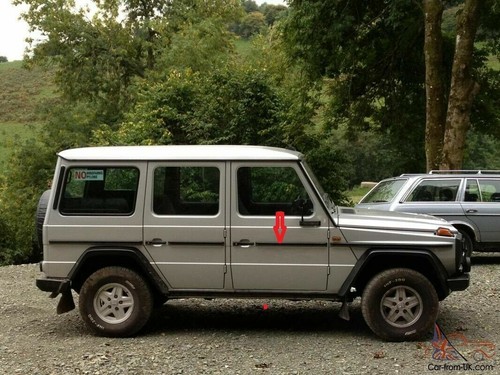 Mercedes Benz Clase G W460 SWB-LWB puerta delantera repisa riel de frotar - Imagen 2 de 9