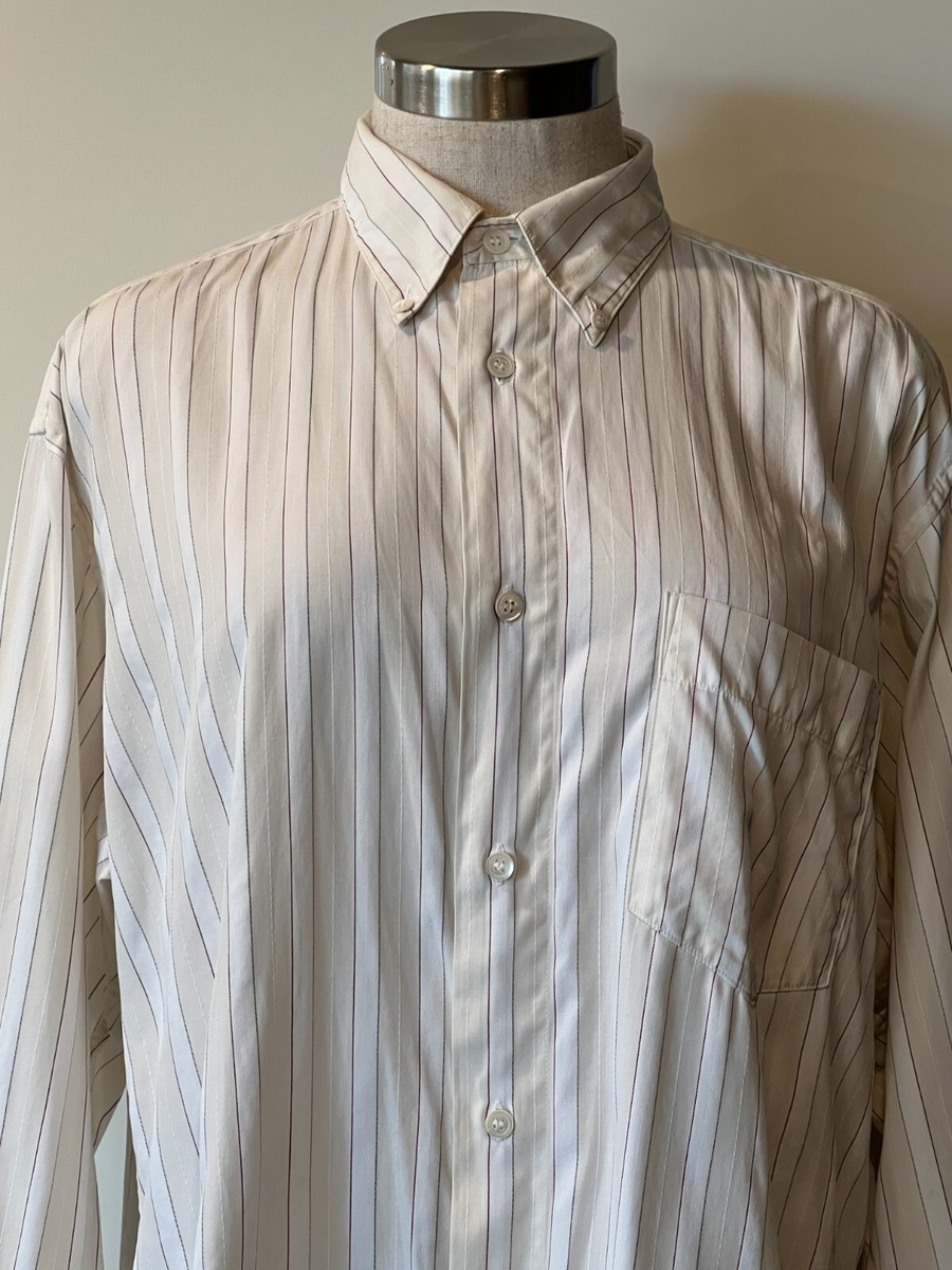 ISSEY MIYAKE Design Studio Vintage White/Ivory/Red YarnDye ISSEY MIYAKE Design Studio Vintage White/Ivory/Red YarnDye