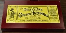 The Queen's Own Cameron Highlanders - Minty fresh Britains set Limited Edition