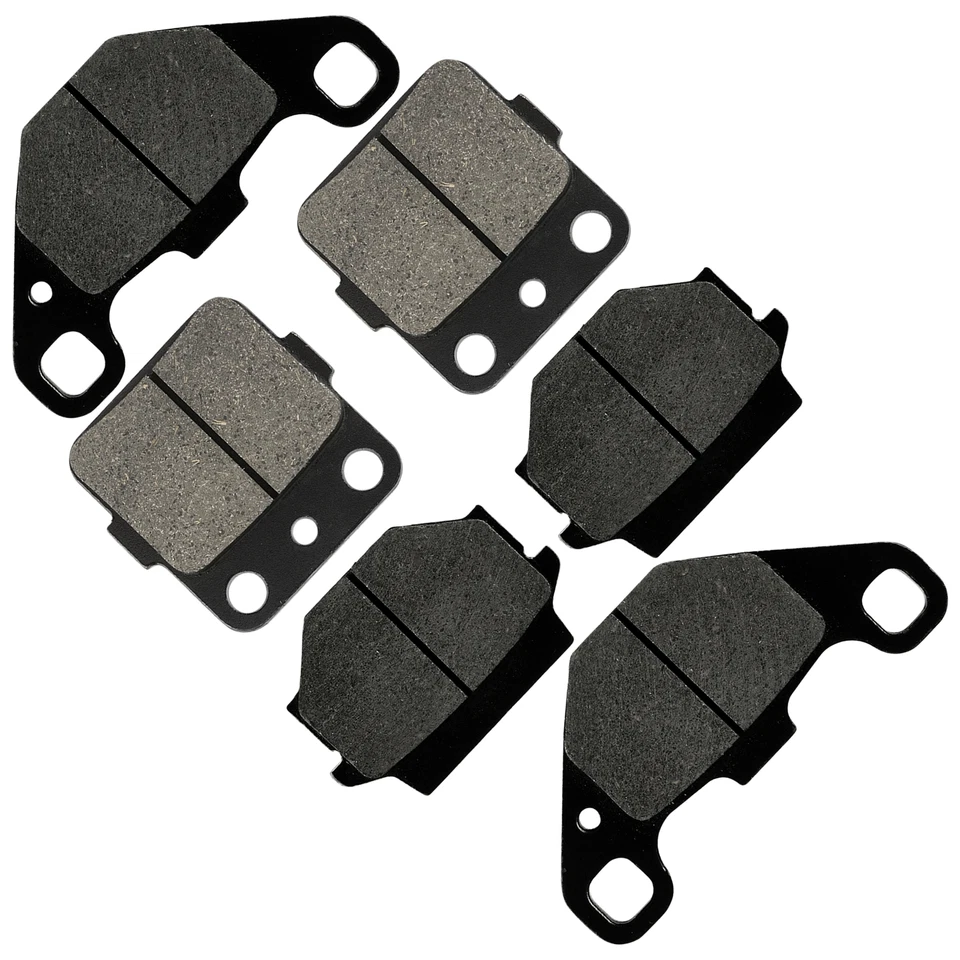 Pastillas de freno delanteras traseras para Suzuki LT250S Quadsport 250 1989 1990 Foto 3 de 4