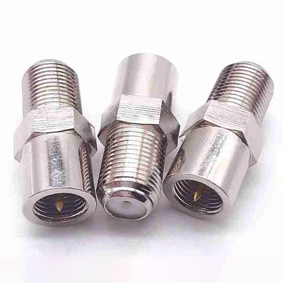 100x F Female to FME Male RF Connector Coaxial Adapter Cable Connector 50ohm New - Image 2 of 2