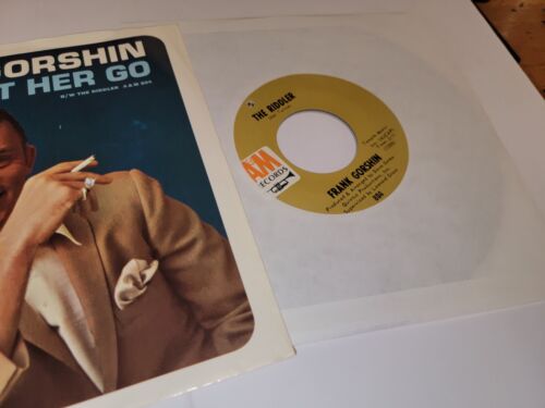 7" PICTURE SLEEVE TV SHOW BATMAN THE RIDDLER FRANK GORSHIN A&M #804 - Imagen 3 de 7