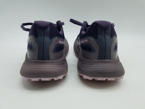 Salomon Glide Max TR Women's Size 7.5 Trail Hiking Running Shoes Gray Purple - Picture 5 of 12