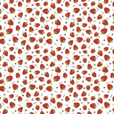 Poppie Cotton  * Strawberry Fields * MH21814