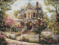 Garden Cottage 3 - Counted Cross Stitch Kits Needlework Embroidery DIY