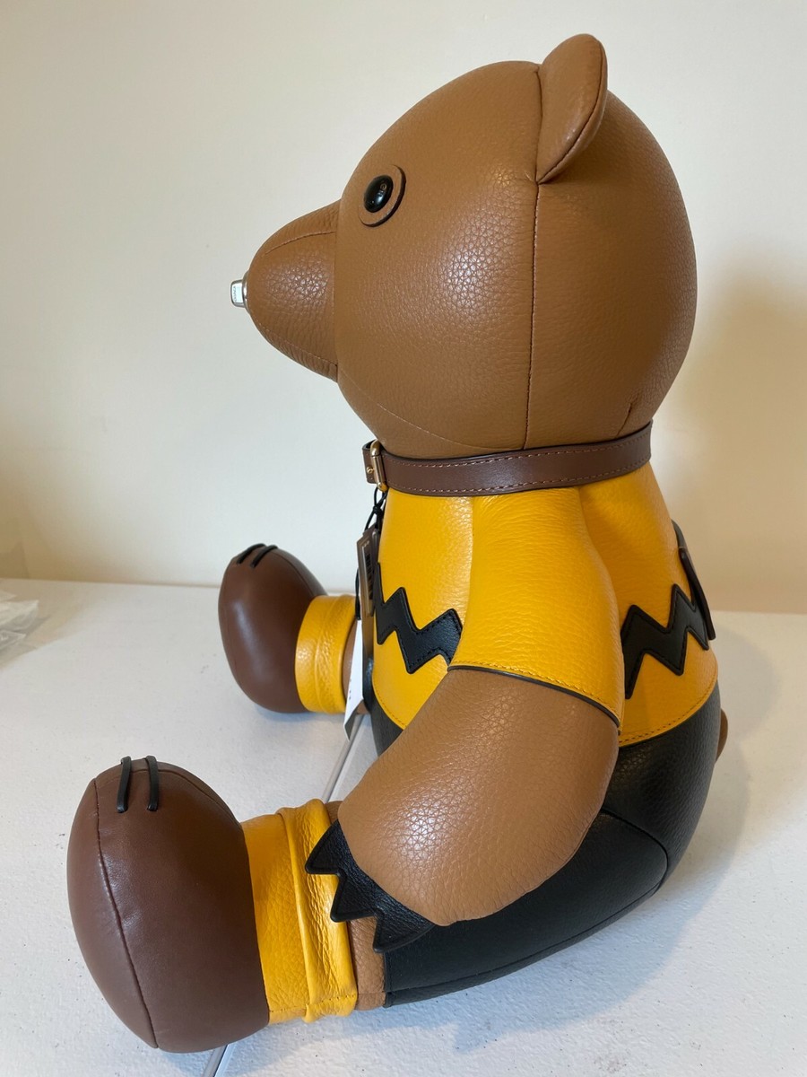 新品★コーチCOACH PEANUTS チャーリーブラウン ぬいぐるみ　bear 新品☆コーチCOACH PEANUTS チャーリーブラウン ぬいぐるみ bear