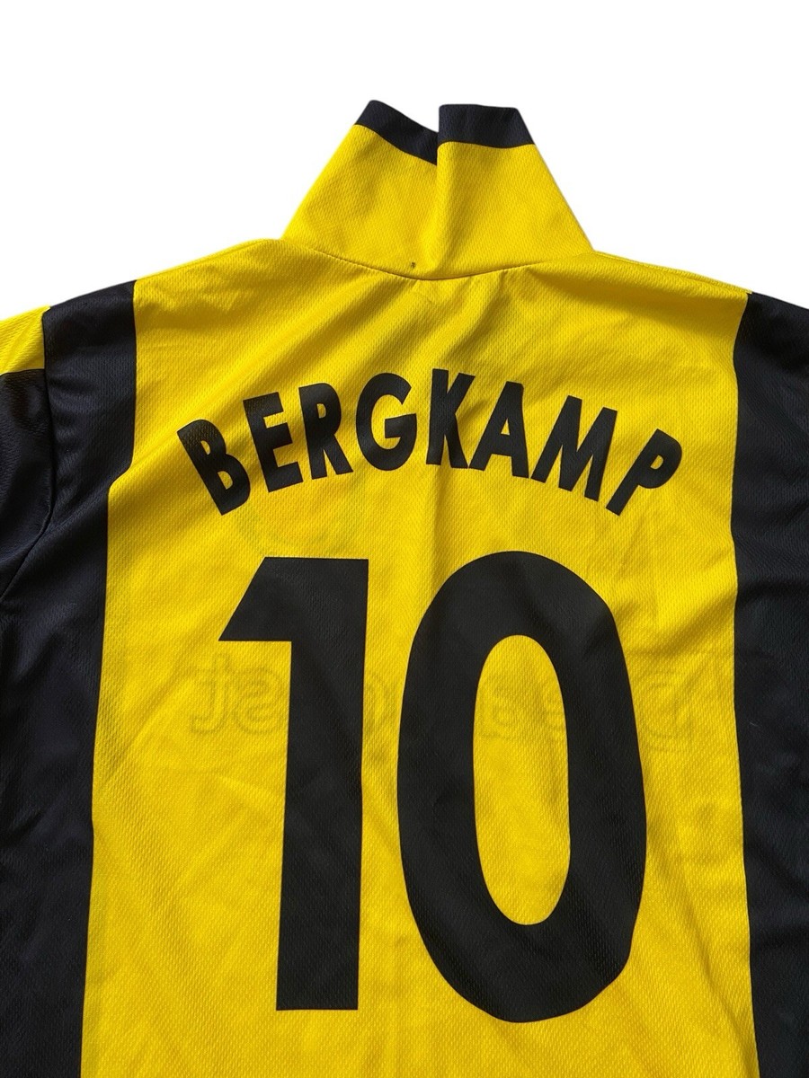 N*a様 アーセナル BERGKAMP 10 長袖ジャージ Vintage Arsenal 99