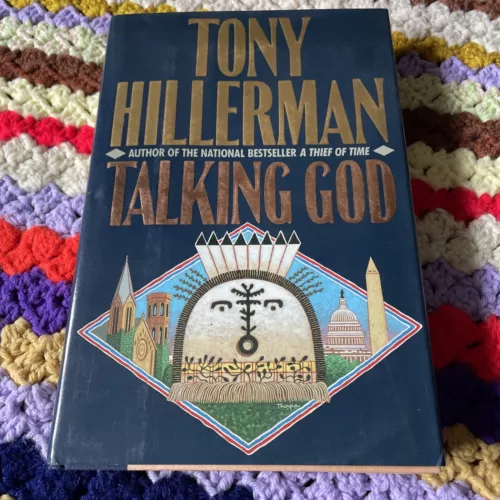 Talking God - Tony Hillerman - SIGNED - 1989 Hardcover Dust Jacket - 1st Edition