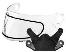 DOUBLE PANE SHIELD Breath Box TYPHOON Helmets For K77 ADULT Full Face Helmet