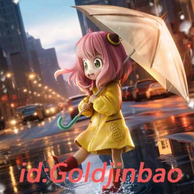 GOODS Studio Spy x Family Series Raincoat Umbrella Anya Forger