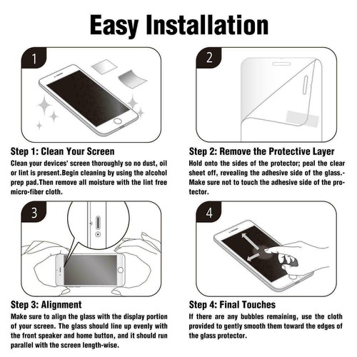 Lot For iPhone /8/XR/11/12/13/14/15/16 Tempered Glass / Anti-Spy Glass Protector - Picture 16 of 20