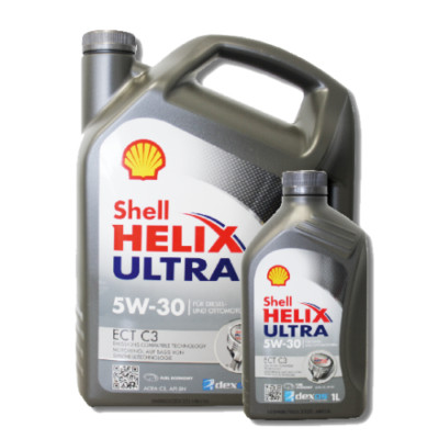 SHELL Helix Ultra ECT C3 5W-30 5+1 Liter Aktion MB 229.31 229.51  