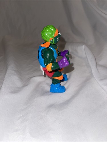 Skateboardin Mike TMNT Action Figure 1991 Teenage Mutant Ninja Turtles - Picture 3 of 5