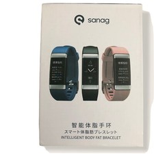S Sanag F 10 Inteligent Body Fat Bracelet TFT 0.96  Color Screen- New 