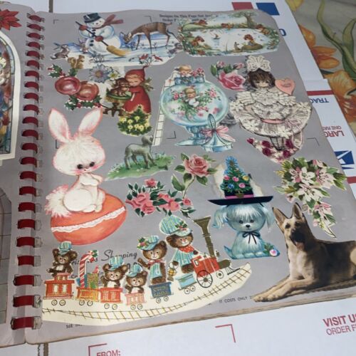 VINTAGE Holiday SCRAPBOOK DIE CUTS Very Detailed RARE - Picture 9 of 12