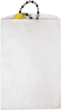 Flat Paper Bags 1000 White Kraft Retail Store Gift Bag Merchandise 8    x 11"