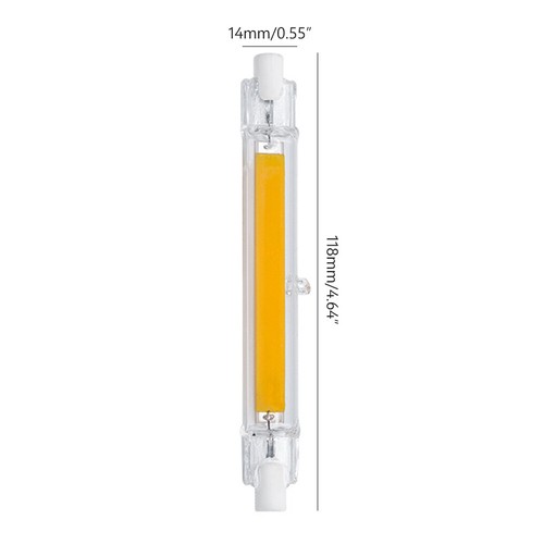 R7S COB LED LIGHT BULBS DIMMABLE 3" 4.6" 2700K-6500K HALOGEN REPLACEMENT 220V 5 - Picture 11 of 11