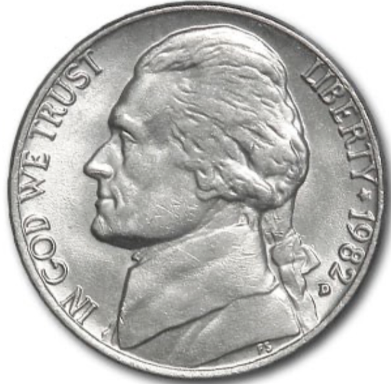 1982-D Jefferson Nickel BU - Brilliant Uncirculated - 75% Copper