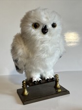 Universal Studios Harry Potter Hedwig Snowy Owl 10" Plush Animated Plush