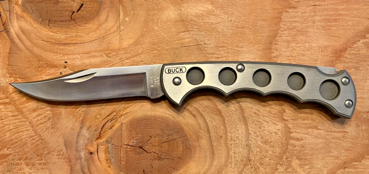 BUCK KNIFE TITANIUM ( チタングリップ ) BUCK Knife TITANIUM HANDLE