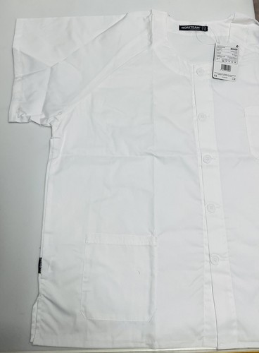 Camice Medico Cucina Unisex Bianco Tg.XXL Spedizione Gratuita - Foto 8 di 11