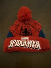 Marvel Spider-Man Knit Cap Multi-Colored OSFM Pre-Owned
