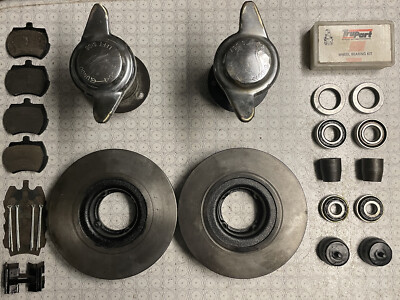 Austin Healey Sprite / MG Midget - Scheibenbremse, Speichenräder vorne - Paket