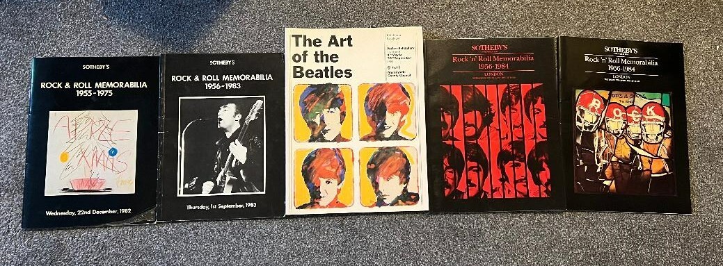 SOTHERBY'S Rock'n'Roll Memorabiliaカタログ SOTHERBY'S Rock'n'Roll Memorabiliaカタログ Sotheby's Rock 'n