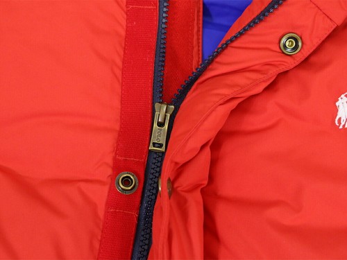 Polo Ralph Lauren Boy's Hooded Down Puffer Jacket Coat with Pony - Red - - Picture 7 of 9